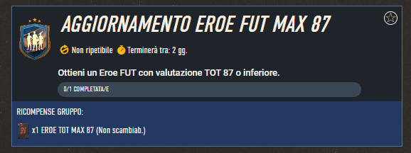 FIFA 23: SCR aggiornamento Eroe FUT max 87