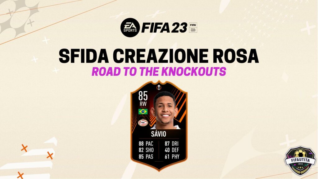 FIFA 23: Savio Road to the Knockouts SBC