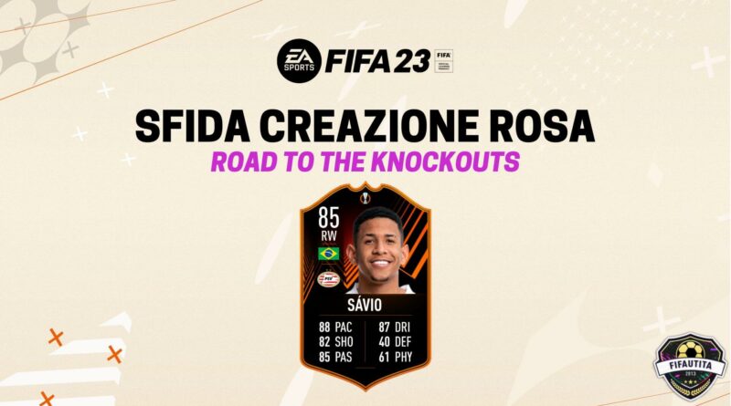 FIFA 23: Savio Road to the Knockouts SBC