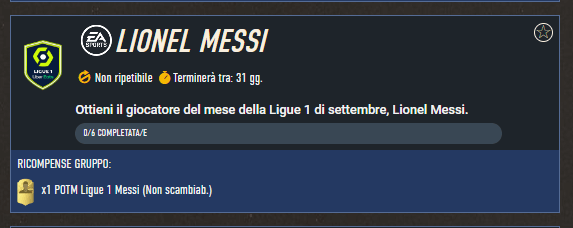 FIFA 23: requisiti SCR Leo Messi POTM