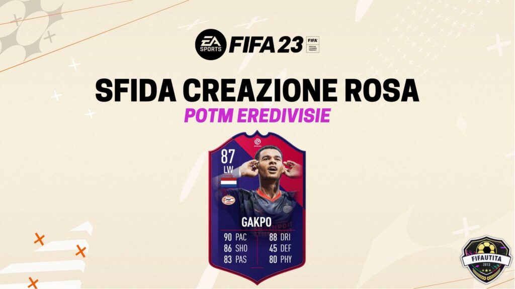 FIFA 23: Gakpo 87 POTM Eredivisie SBC