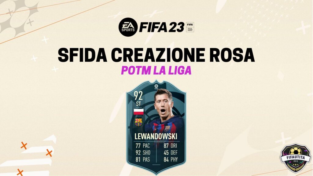 FIFA 23: Lewandowski POTM SBC