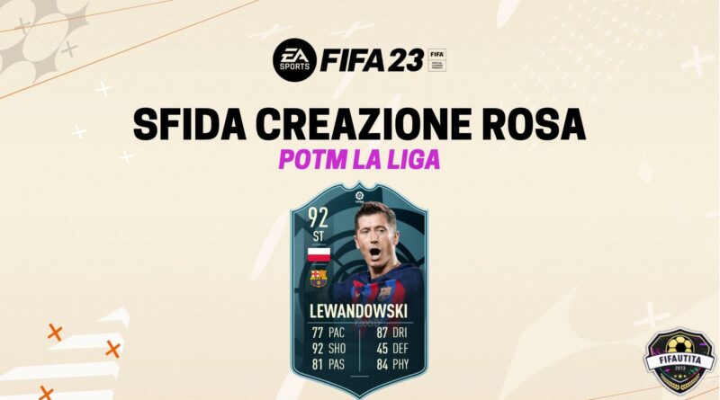 FIFA 23: Lewandowski POTM SBC