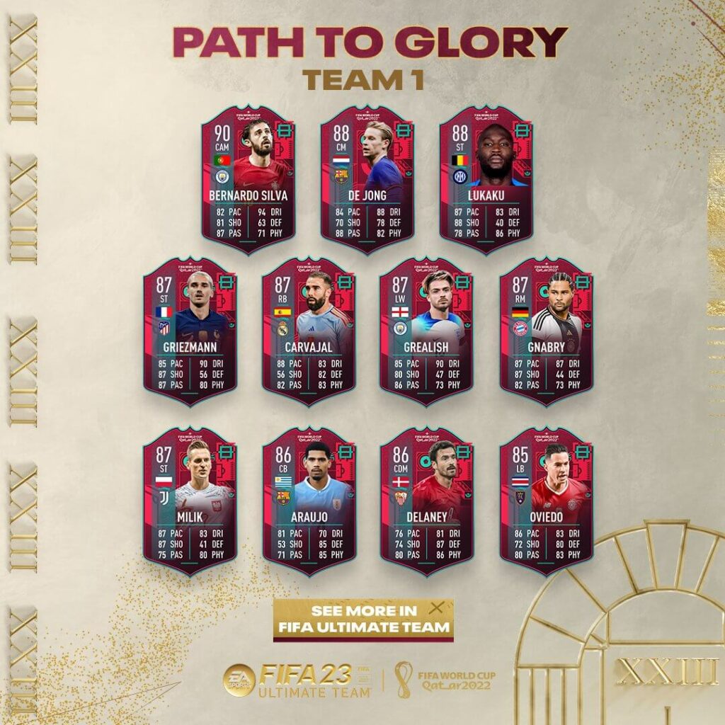 FIFA 23: Path to Glory team 1