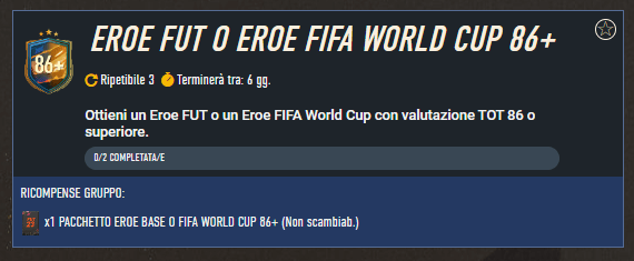FIFA 23: SCR Eroe FUT o Eroe World Cup 86+