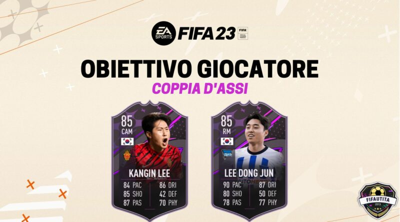 FIFA 23: coppia d'assei Lee Kangin e Lee Dong obiettivi