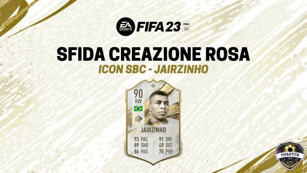 FIFA 23: Jairzinho Icon Medium SBC