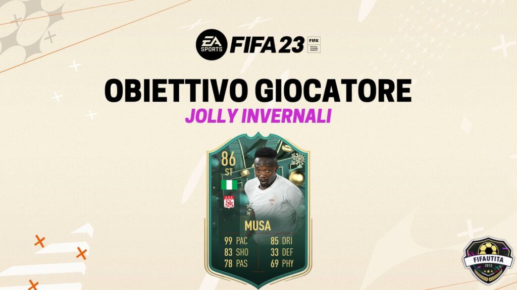 FIFA 23: obiettivo Musa Jolly Invernale