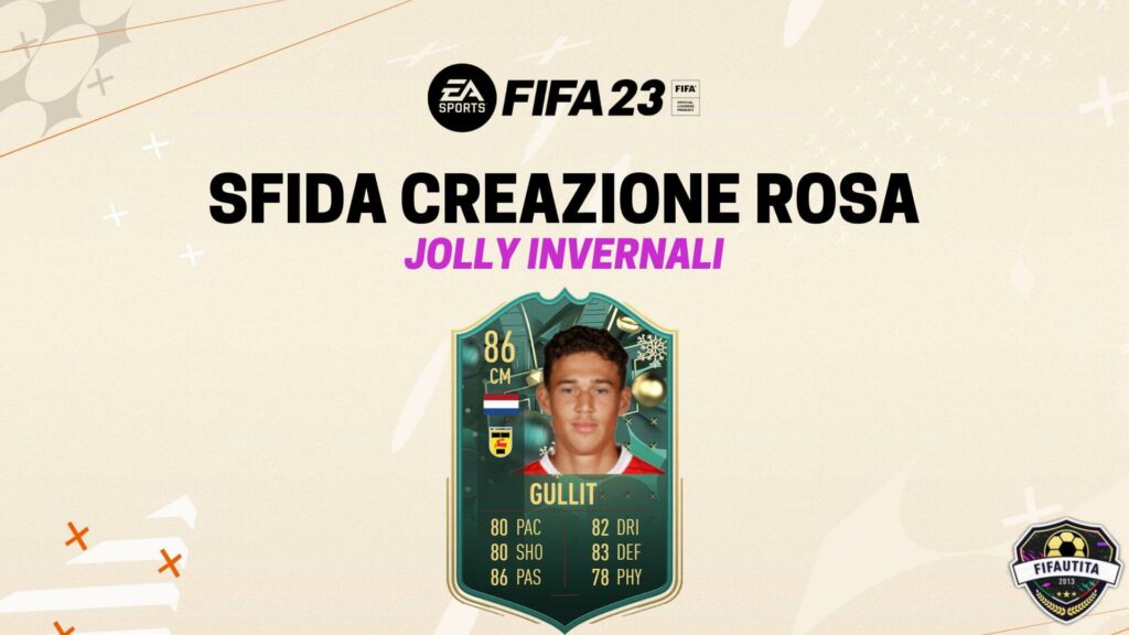 FIFA 23: Maxime Gullit Winter Wildcards SBC