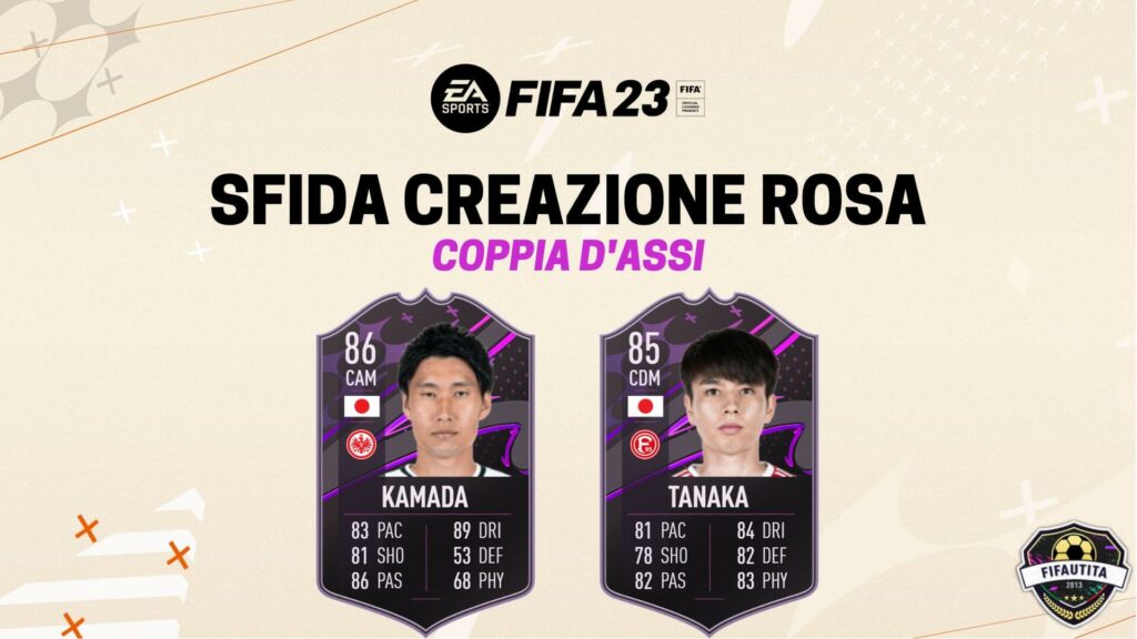 FIFA 23: Tanaka e Kamada Coppia d'Assi SBC
