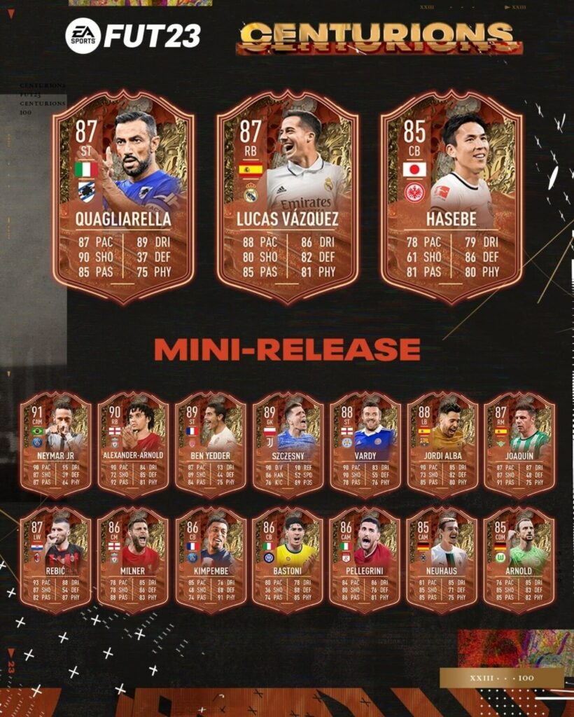 FIFA 23: FUT Centurions team 1 Mini-Release