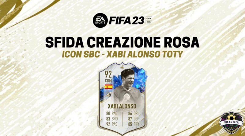 FIFA 23: Xabi Alonso TOTY Icon SBC