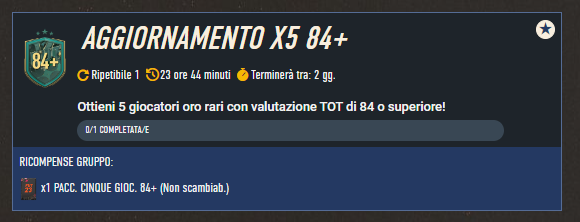 FIFA 23: aggiornamento x5 84+ Winter