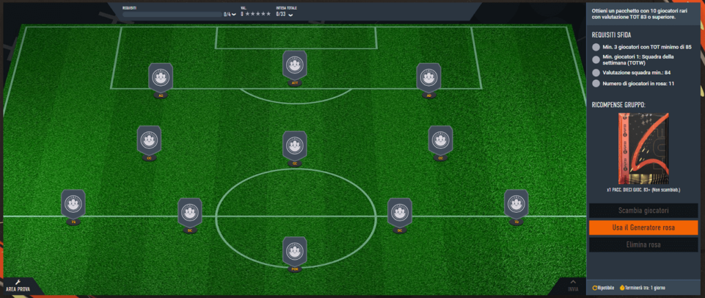 FIFA 23: requisiti SCR aggiornamento x10 83+