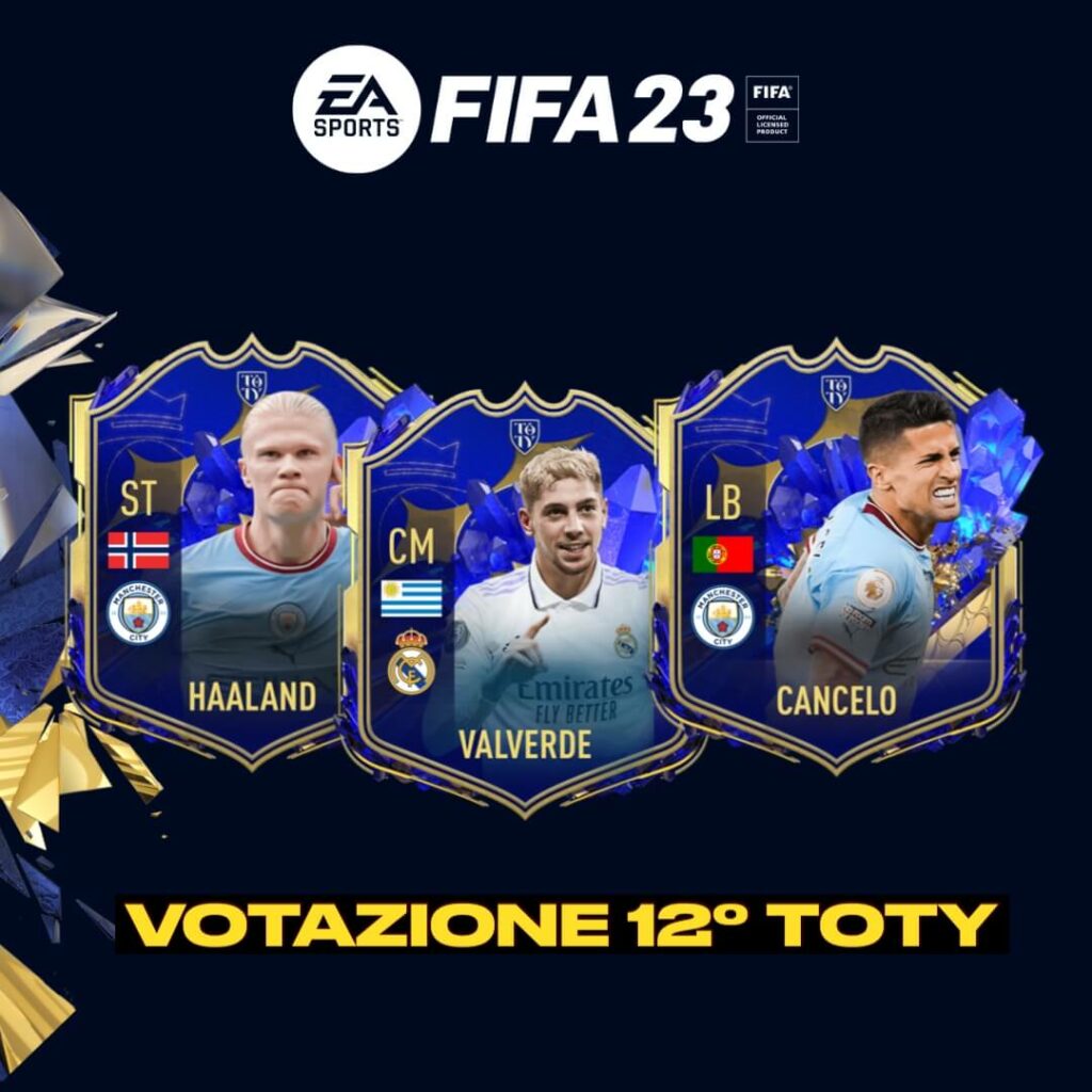 FIFA 23: votazione 12° uomo TOTY FUT
