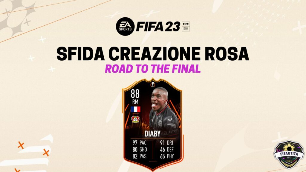 FIFA 23: Moussa Diaby Road to the Final SBC