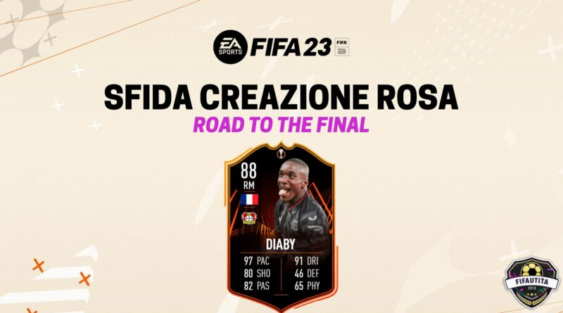 FIFA 23: Moussa Diaby Road to the Final SBC