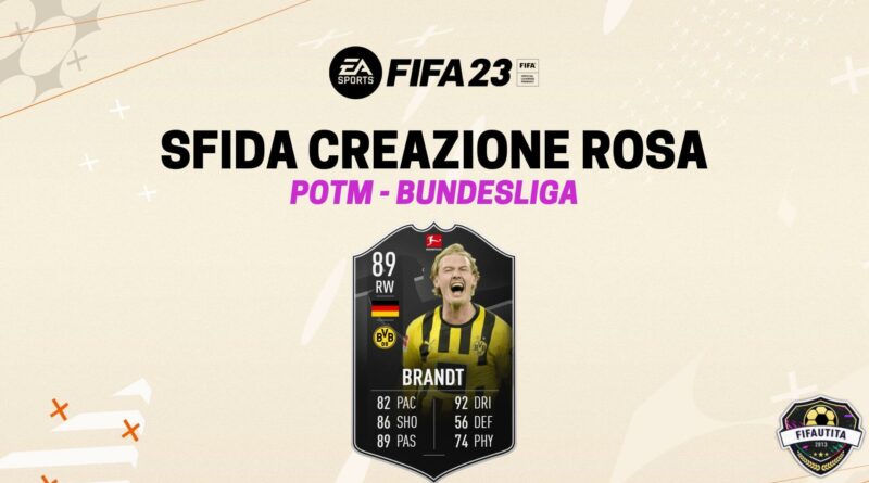 FIFA 23: Brandt POTM 89 SBC