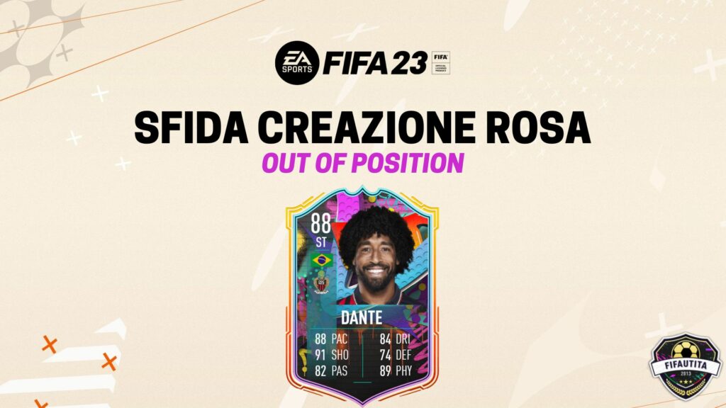 FIFA 23: Dante out of position SBC