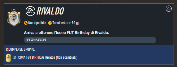 FIFA 23: requisiti SCR Rivaldo FUT Birthday Icon