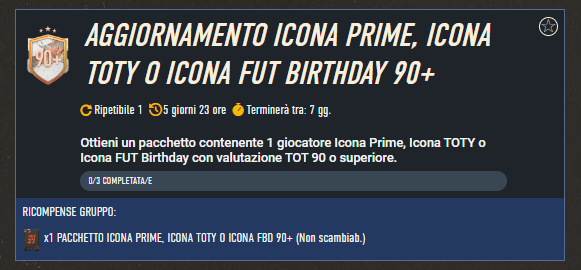 FIFA 23: SCR aggiornamento Icona 90+ Prime/TOTY/FUT Birthday