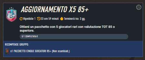 FIFA 23: SCR aggiornamento FUT Birthday x5 85+