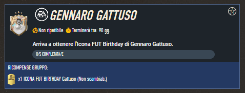 FIFA 23: requisiti SCR Gattuso icona FUT Birthday