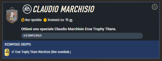 FIFA 23: requisiti SCR Marchisio Eroe Trophy Titans