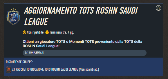 FIFA 23: SCR aggiornamento TOTS ROSHN Saudi League garantito