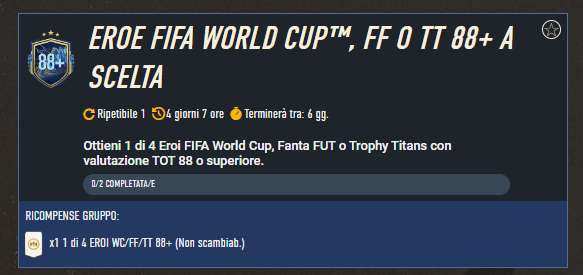 FIFA 23 TOTS: SCR giocatore a scelta Eroe FUT 88+