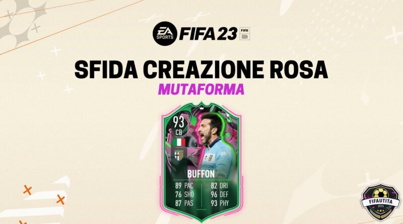 FIFA 23: Buffon Mutaforma SBC
