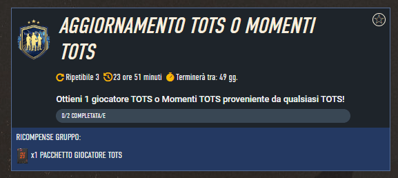FIFA 23 Futties: SCR aggiornamento TOTS o Momenti TOTS scambiabile