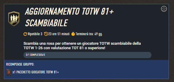 FIFA 23 Futties: SCR aggiornamento TOTW 81+ scambiabile