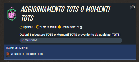 FIFA 23: SCR aggiornamento TOTS o Momenti TOTS