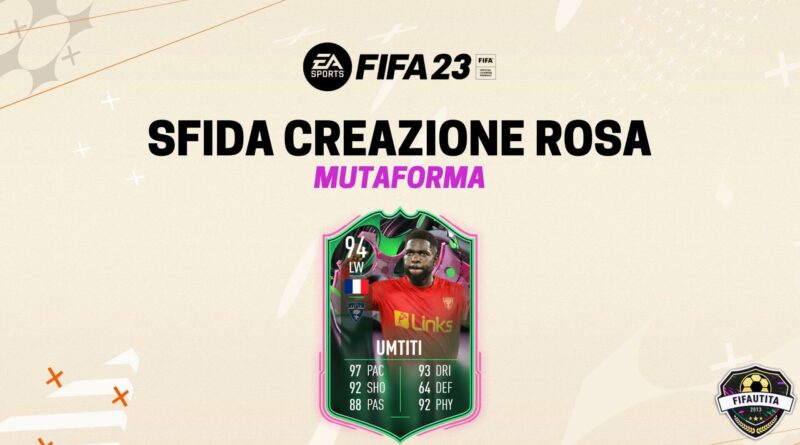FIFA 23: Umtiti Mutaforma SBC