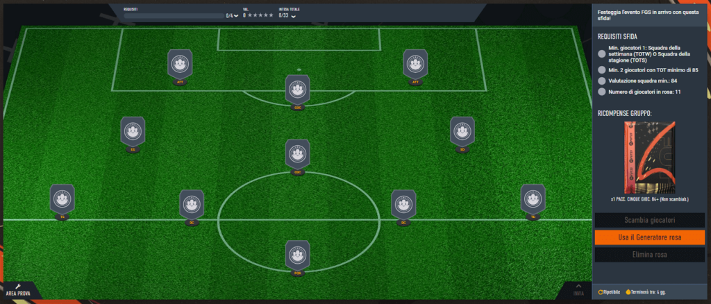 FIFA 23: requisiti SCR aggiornamento Playoff FGS