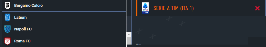 Squadre Serie A Tim senza licenza
