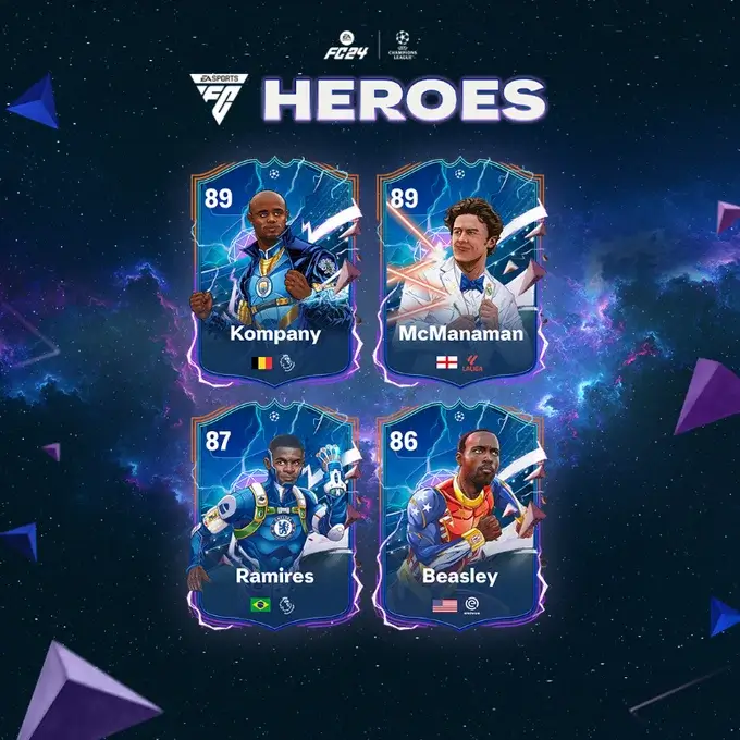 EA FC 24: Nuovi Heroes