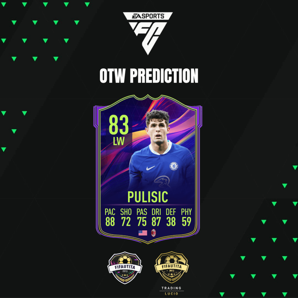 EA FC 24: Pulisic OTW prediction