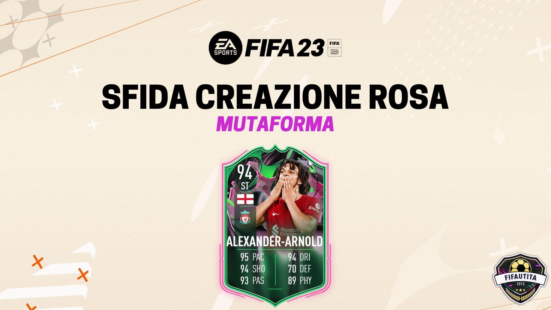 FIFA 23: Alexander-Arnold Mutaforma SBC