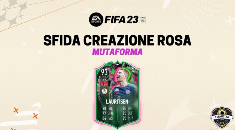 FIFA 23: Tobias Lauritsen Mutaforma SBC