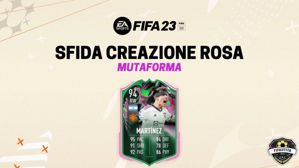 FIFA 23: Lisandro Martinez Mutaforma SBC