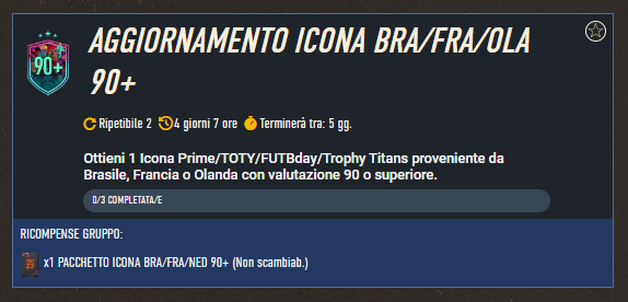 FIFA 23: SCR aggiornamento icona BRA/FRA/OLA 90+ Level UP