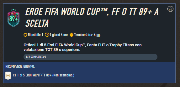 FIFA 23: SCR scelta eroe 89+ Level UP