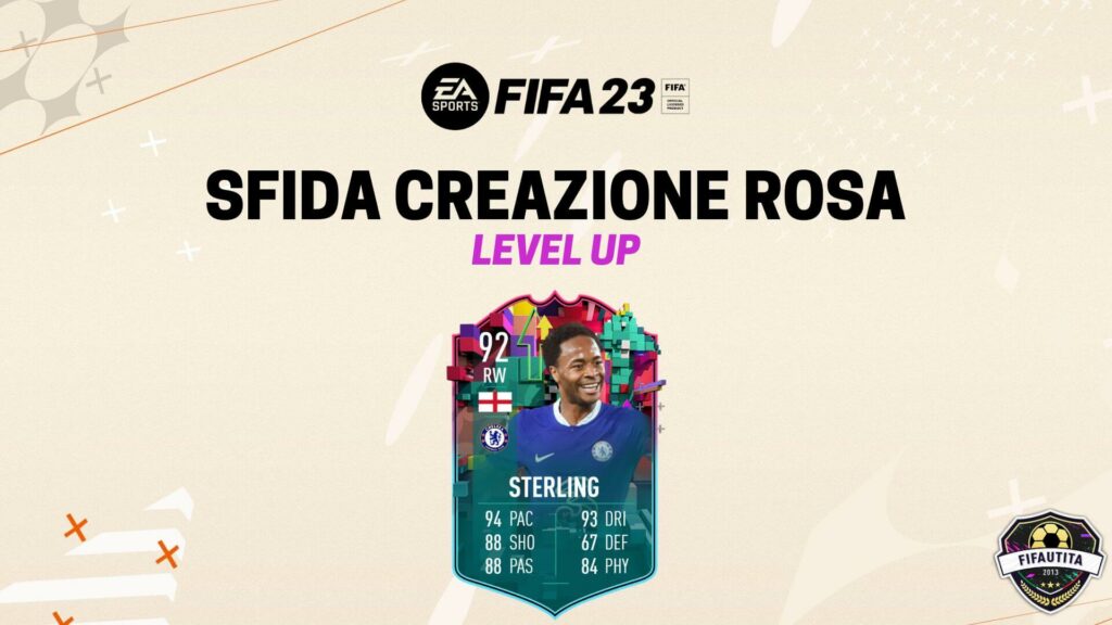 FIFA 23: Sterling Level UP SBC