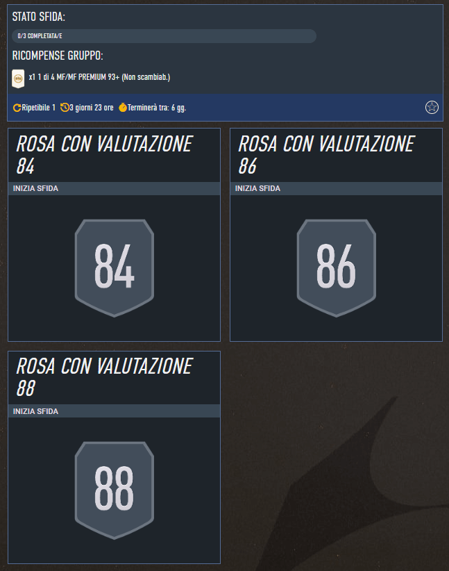 FIFA 23: requisiti SCR giocatore a scelta Mutaforma 93+