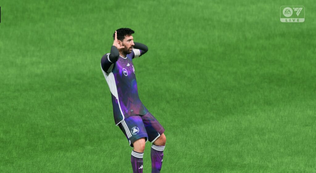 EA FC 24: esultanza Messi