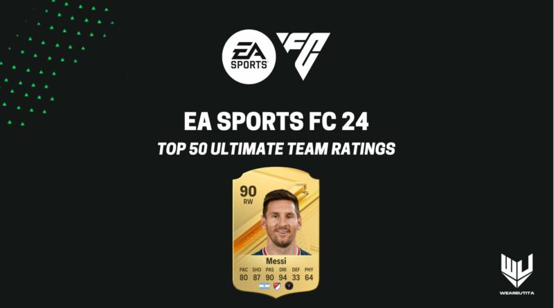 EA FC 24: TOP 50 ratings
