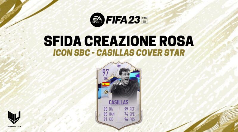 FIFA 23: Iker Casillas icon cover star SBC