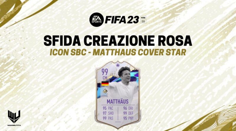 FIFA 23: Matthaus Icon cover star SBC